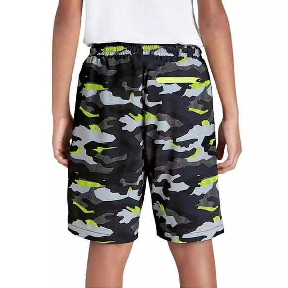 Eddie Bauer Big Boy's 2-pack Hybrid Quick Dry Mesh Lined Active Shorts Small 7/8 - Picture 8 of 12